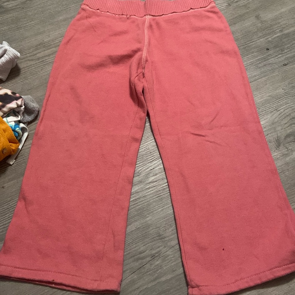 Girls orange capris